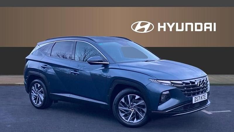 Blue Used 2022 Hyundai Tucson Premium SUV | £17,317 (Fair price) - Image 1/3