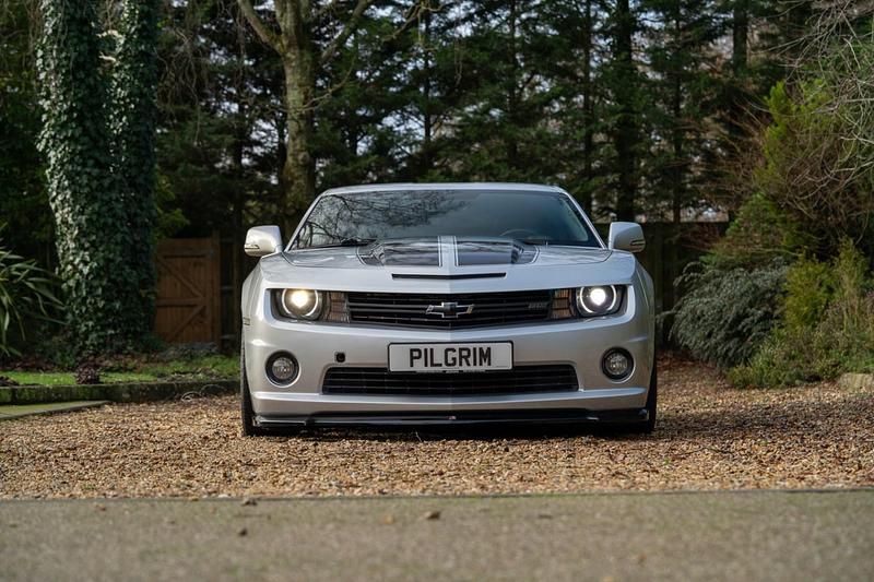Used Chevrolet Camaro SS 2014 Silver Coupe