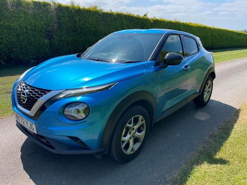Used Nissan Juke N-Connecta 114 HP (83 kW) 2022 Blue SUV