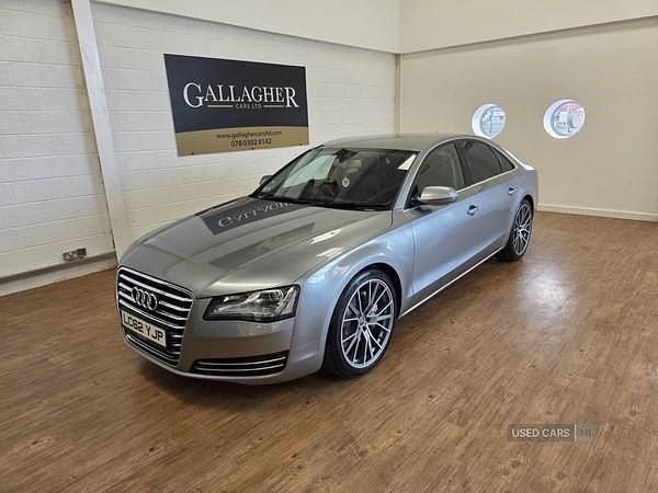 Usado Audi A8 Comfort 2012 Cinzento Sedan
