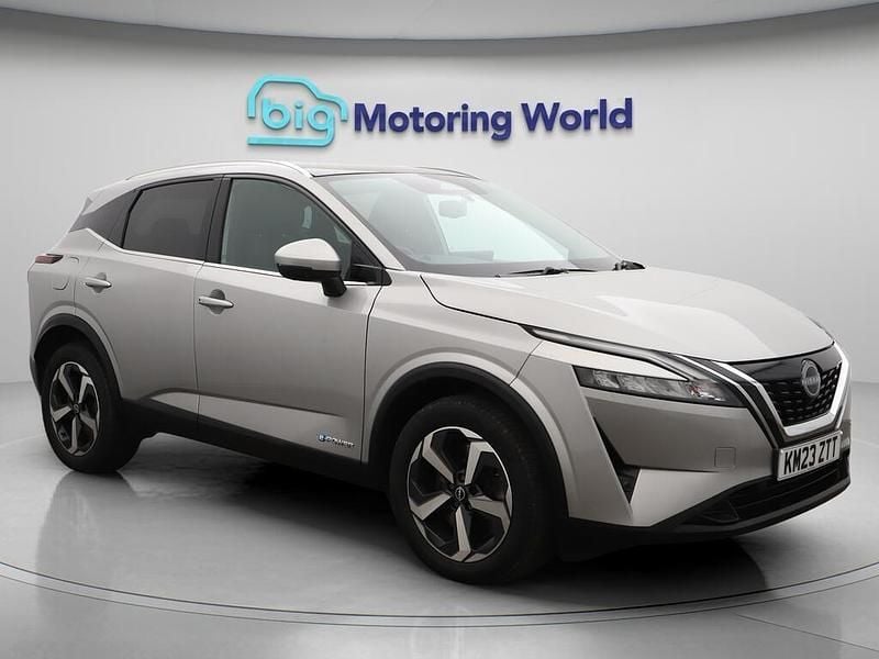 Silver Used 2023 Nissan Qashqai N-Connecta SUV | £19,202 (Good price) - Image 1/4