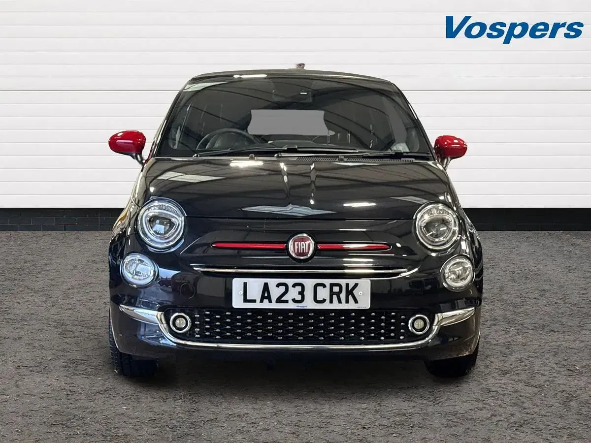 Used Fiat 500 Red 2023 Black Cabriolet