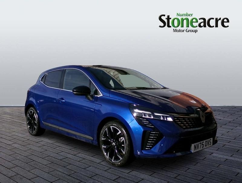 New Renault Clio V Techno 90 HP (66 kW) 2025 Blue Hatchback