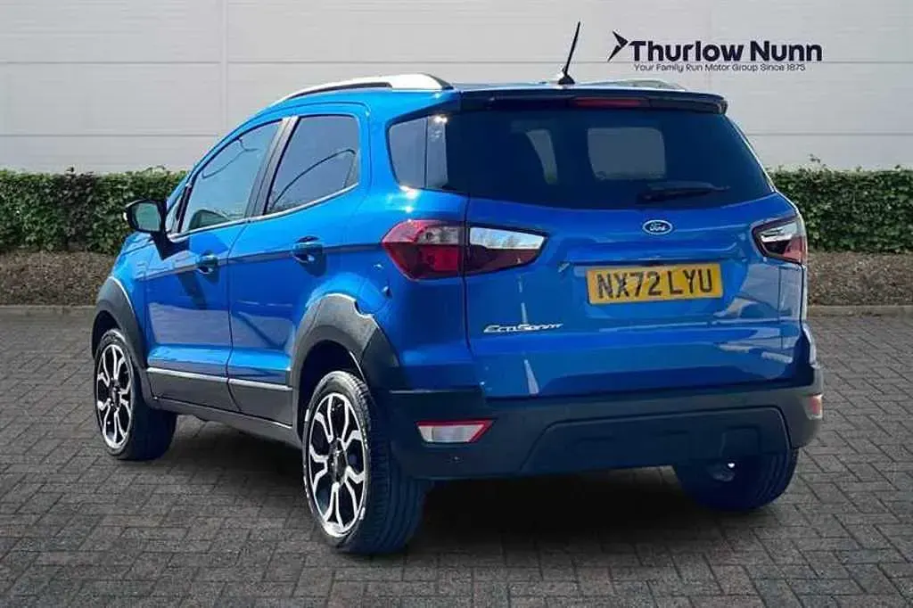 Used Ford Ecosport Active 125 HP (91 kW) 2023 Desert island blue SUV