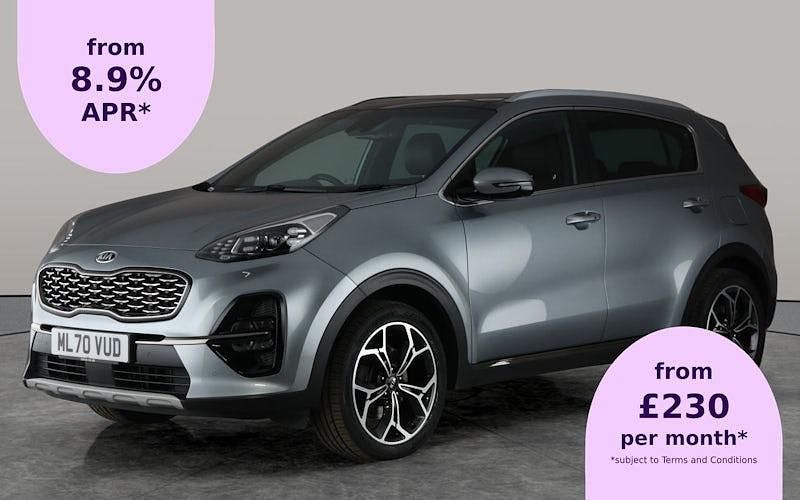 Silver Used 2020 Kia Sportage 4 SUV | £15,181 (Fair price) - Image 1/2