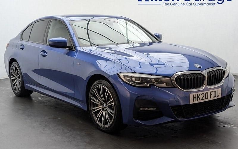 Blue Used 2020 BMW 330e M Sport Sedan | £16,950 (Good price) - Image 1/4