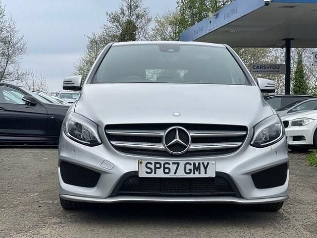 Used Mercedes B200 AMG line 136 HP (100 kW) 2017 Silver MPV