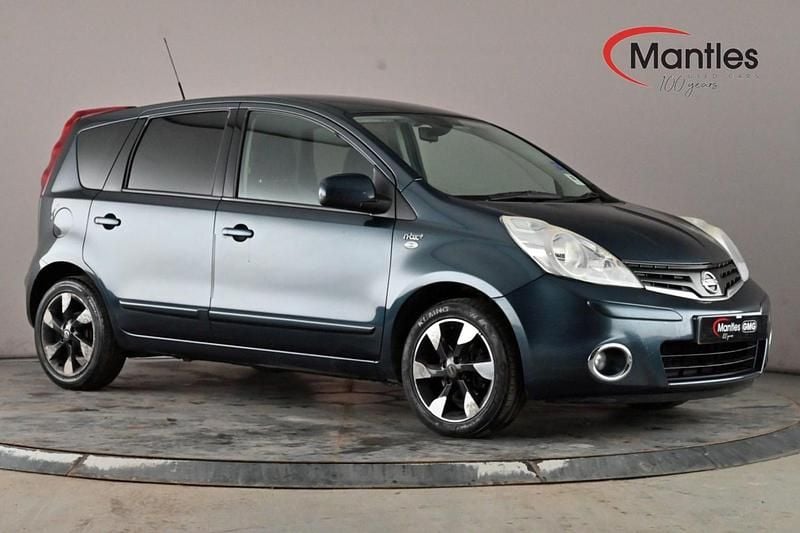 Used Nissan Note N-TEC 110 HP (80 kW) 2012 Blue Hatchback
