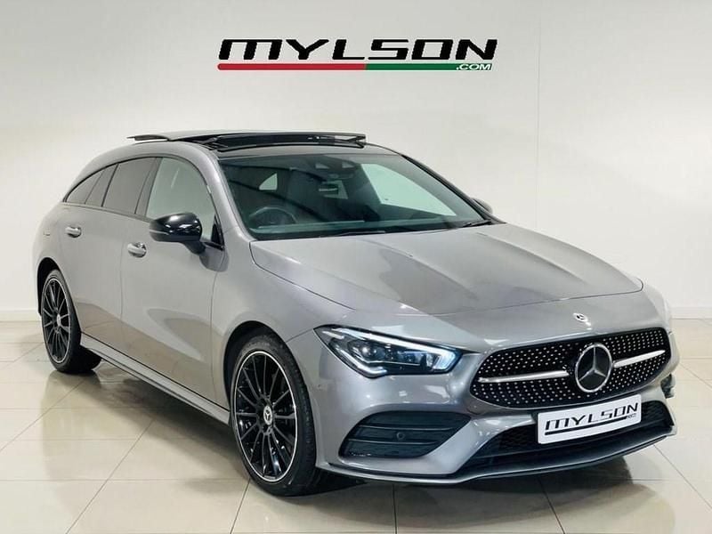 Used Mercedes CLA250e Shooting Brake AMG line 218 HP (160 kW) 2022 Grey Estate