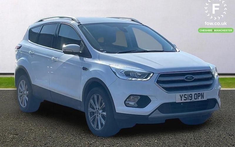 Used Ford Kuga Titanium 182 HP (133 kW) 2019 White SUV