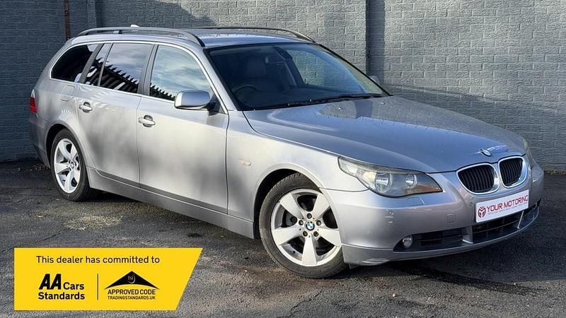 Used BMW 525 Comfort Edition 175 HP (128 kW) 2005 Grey Estate