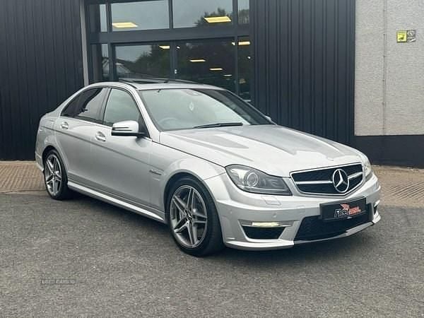 Used Mercedes C63 AMG AMG 457 HP (336 kW) 2013 Silver Sedan