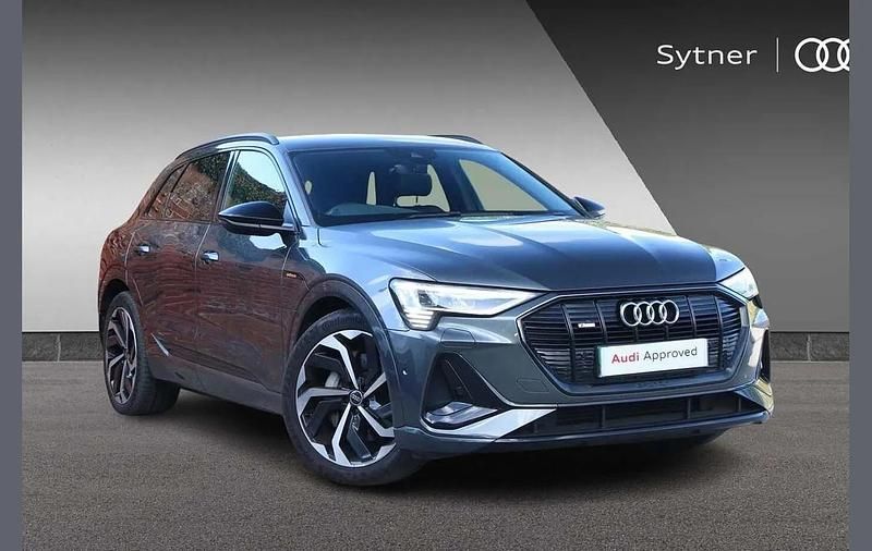Grey Used 2021 Audi e-tron Black Edition SUV | £30,000 (Fair price) - Image 1/4
