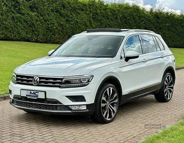 Used VW Tiguan SEL 147 HP (108 kW) 2017 White SUV