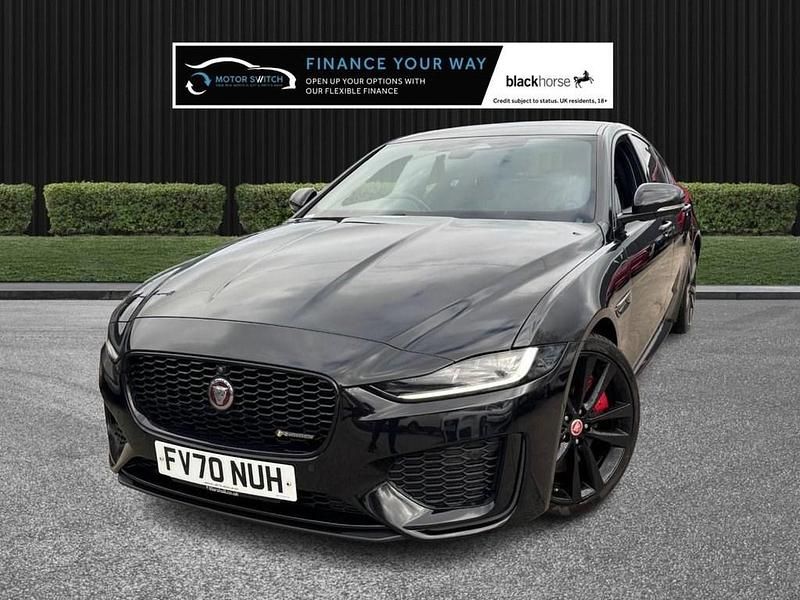 Used Jaguar XE R-Dynamic 204 HP (150 kW) 2021 Black Sedan