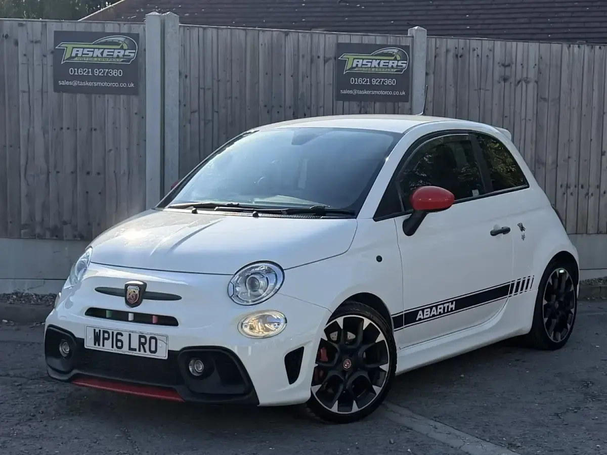 Used Abarth 595 Competizione 180 HP (132 kW) 2016 White Hatchback