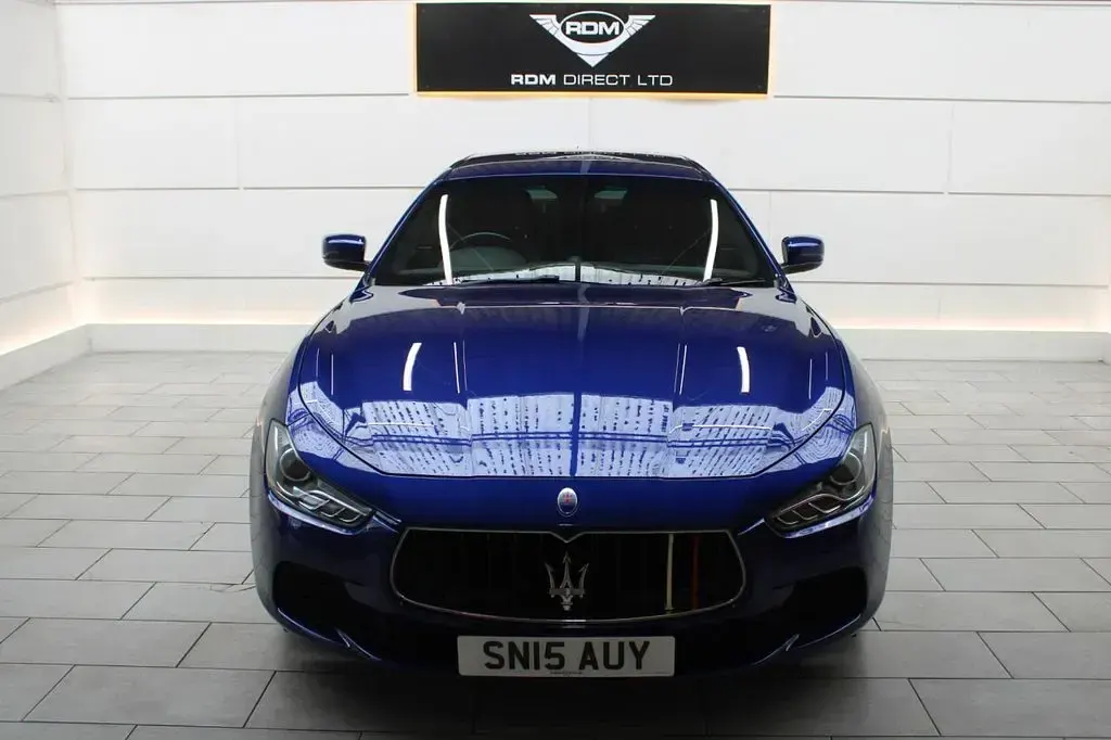 Used Maserati Ghibli 330 HP (242 kW) 2015 Blue Sedan