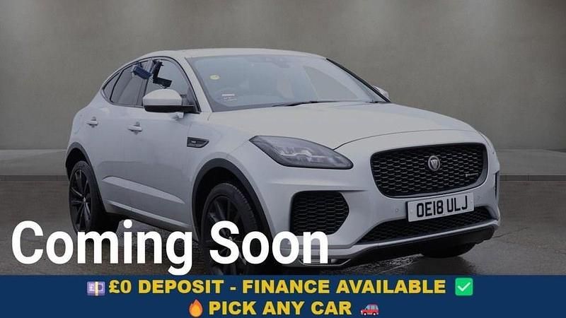 Silver Used 2018 Jaguar E-Pace R-Dynamic SUV | £16,399 (Fair price) - Image 1/4