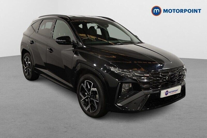 Black Used 2024 Hyundai Tucson N Line SUV | £25,899 (Expensive) - Image 1/4