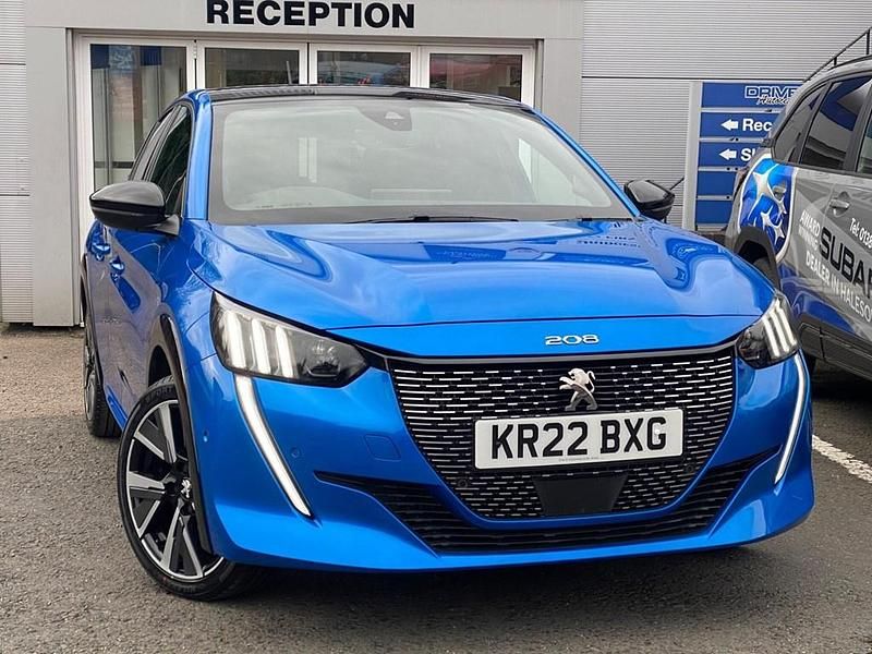 Used Peugeot 208 GT 2022 Blue Hatchback
