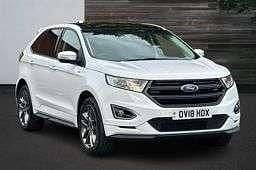White Used 2018 Ford Edge ST-Line SUV | £18,999 (Fair price) - Image 1/4
