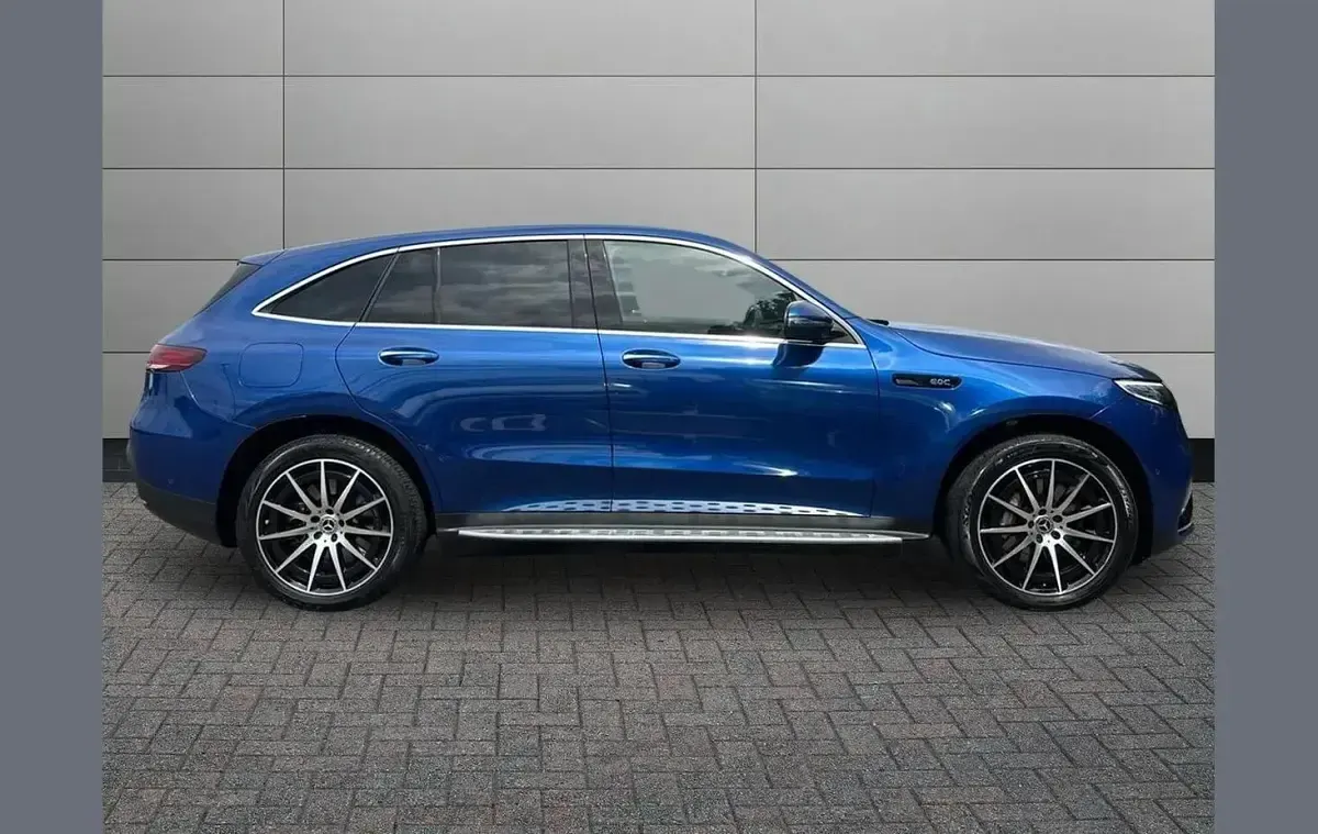 Used Mercedes EQC400 AMG line 300 kW (408 HP) 2023 Blue SUV