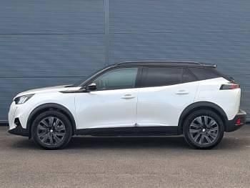 Used Peugeot e-2008 GTi 100 kW (136 HP) 2020 White SUV