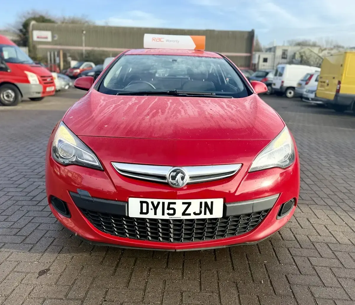 Used Vauxhall Astra GTC Sport 140 HP (102 kW) 2015 Red Coupe