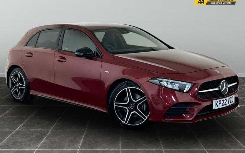 Red Used 2022 Mercedes A200 Executive Hatchback | £18,295 (Fair price) - Image 1/2