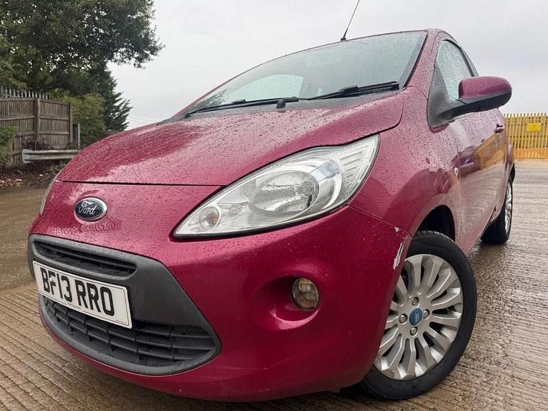 Red Used 2013 Ford Ka Zetec Hatchback | £2,650 (Good price) - Image 1/4