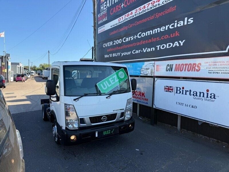 White Used 2016 Nissan Cabstar Pickup | £8,450 (Fair price) - Image 1/4