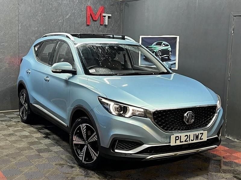 Used MG ZS Exclusive 105 kW (143 HP) 2021 Blue SUV