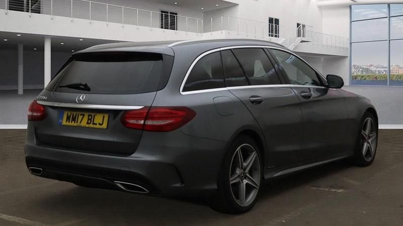 Used Mercedes C220 AMG line 2017 Grey Estate
