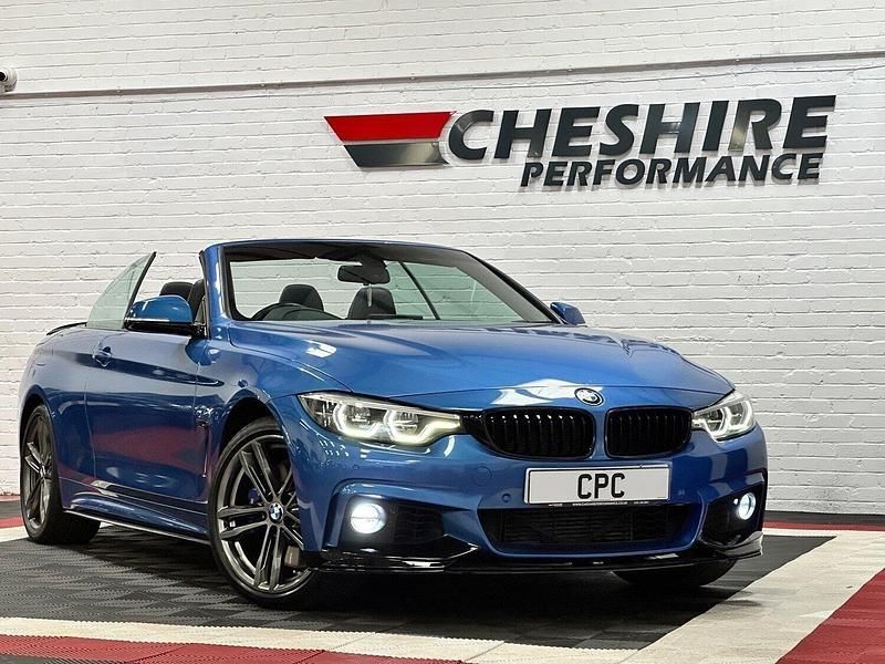 Blue Used 2017 BMW 435 M Sport Cabriolet | £16,990 (Fair price) - Image 1/3