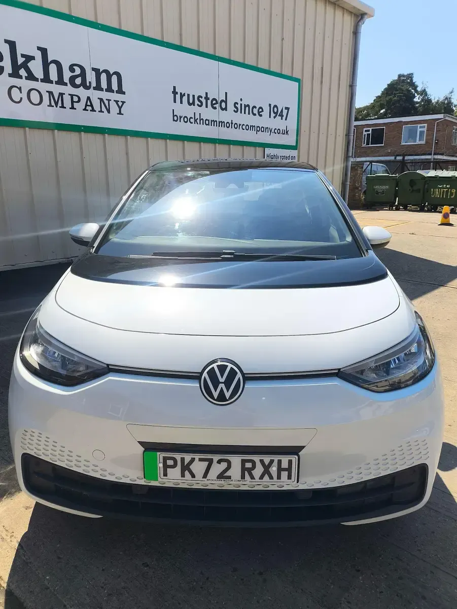 Used VW ID.3 Pro 106 kW (145 HP) 2022 White Hatchback
