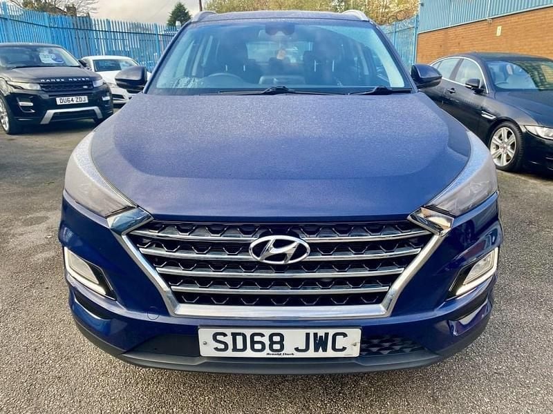 Used Hyundai Tucson SE 132 HP (97 kW) 2018 Blue SUV