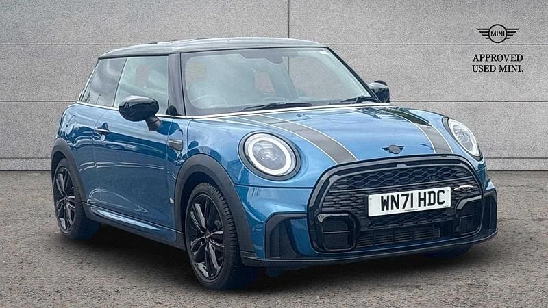 Blue Used 2021 Mini Cooper Hatch Hatchback | £18,617 (A bit pricey) - Image 1/3