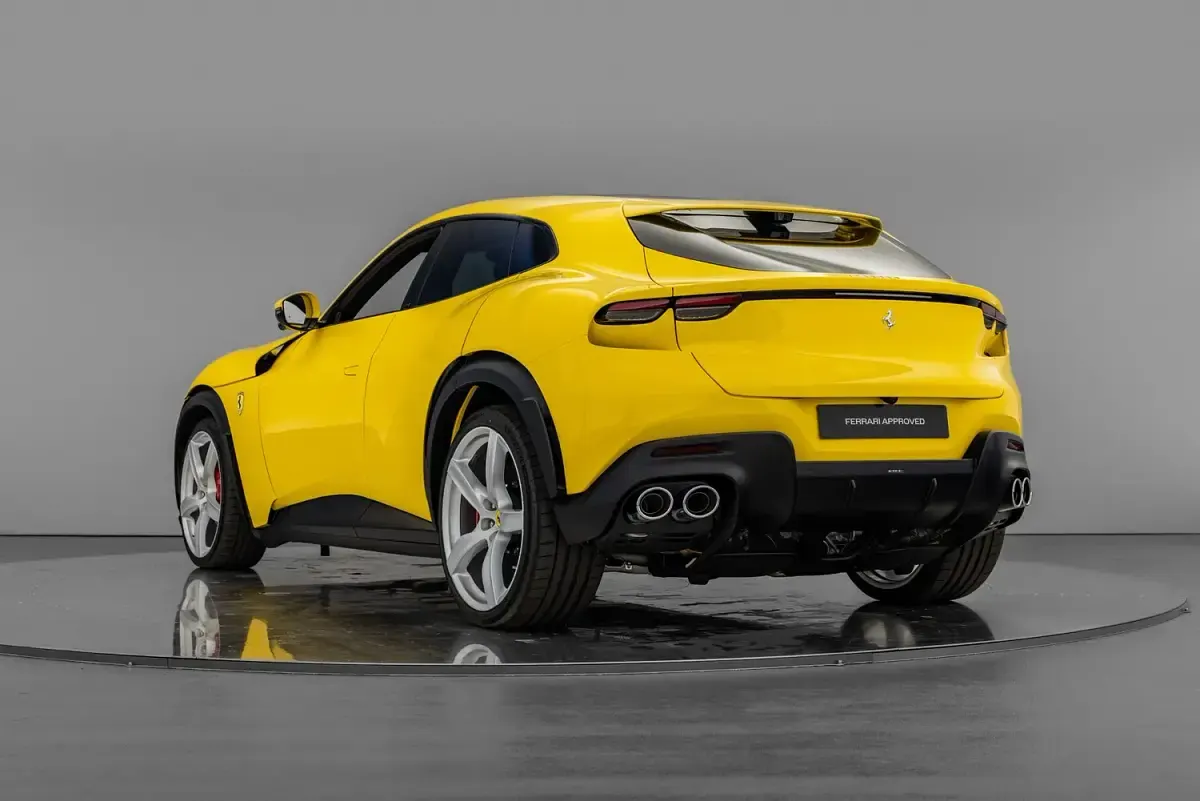 New Ferrari Purosangue 2025 Yellow SUV