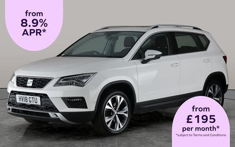 White Used 2018 Seat Ateca SE Technology SUV | £11,582 (Fair price) - Image 1/3