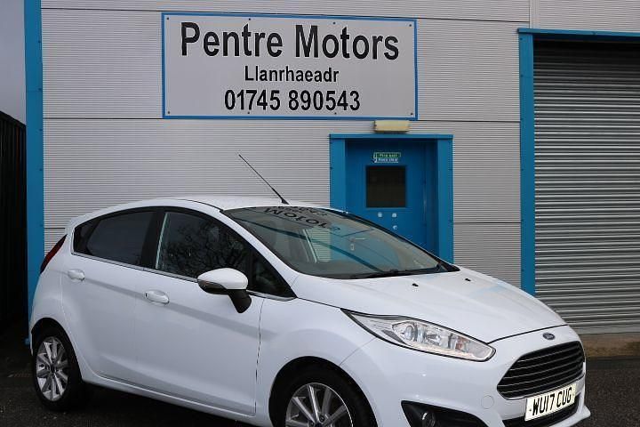 White Used 2017 Ford Fiesta Titanium Hatchback | £6,995 (A bit pricey) - Image 1/4