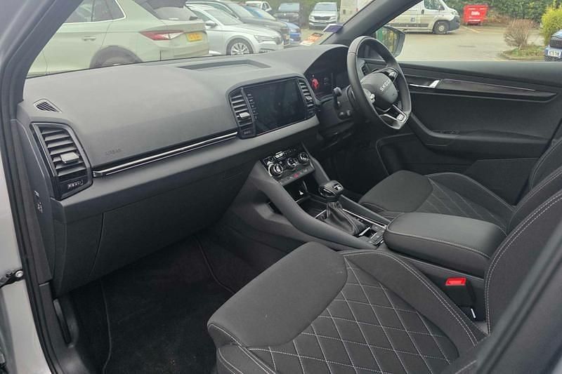 Used Skoda Karoq SportLine 150 HP (110 kW) 2025 Silver SUV