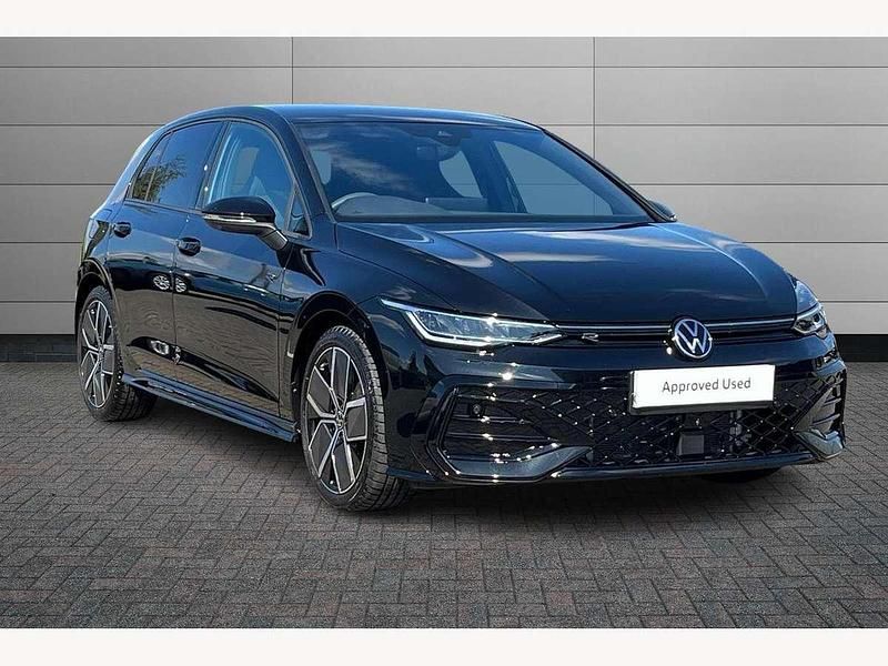 Black Used 2025 VW Golf VIII R-line Hatchback | £28,950 (A bit pricey) - Image 1/4