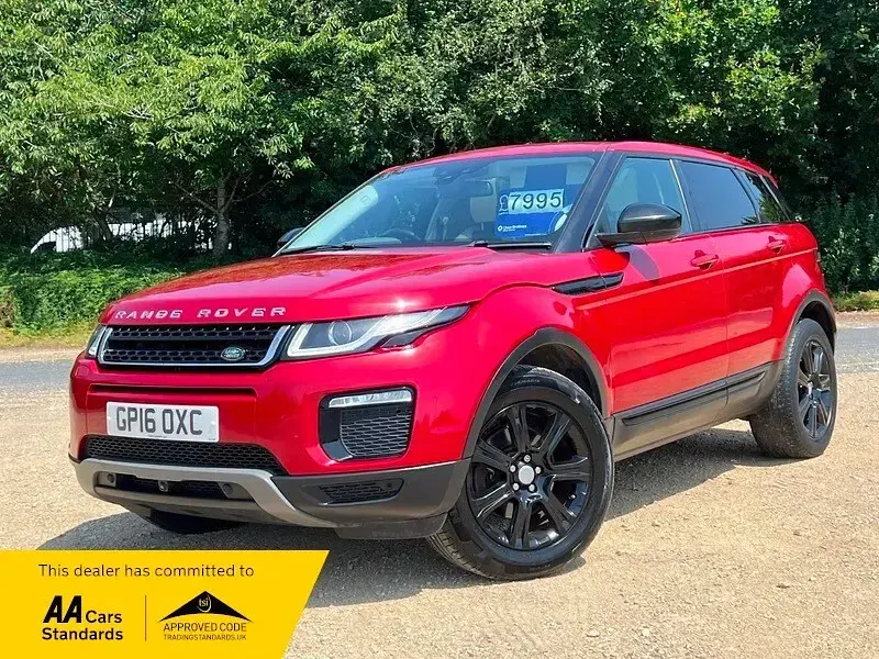 Used Land Rover Range Rover evoque SE 2016 Red