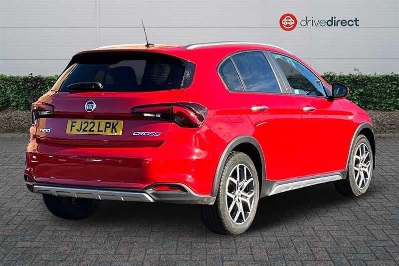 Used Fiat Tipo Red 2022 Red Hatchback