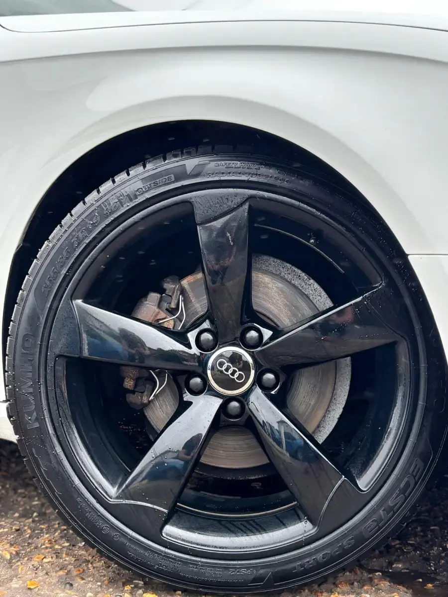 Used Audi A4 Black Edition 2013 White Sedan