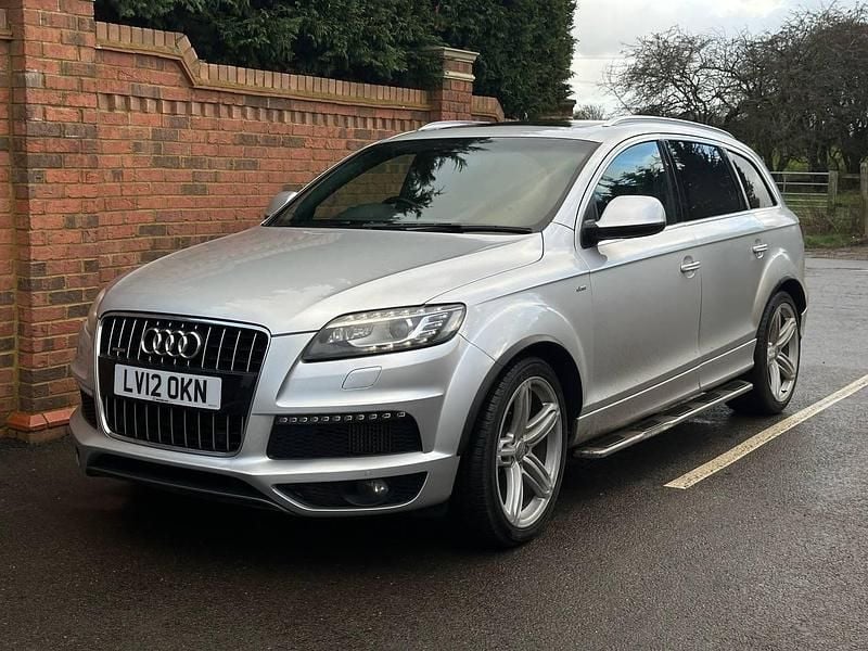 Silver Used 2012 Audi Q7 S-line plus SUV | £8,900 - Image 1/3