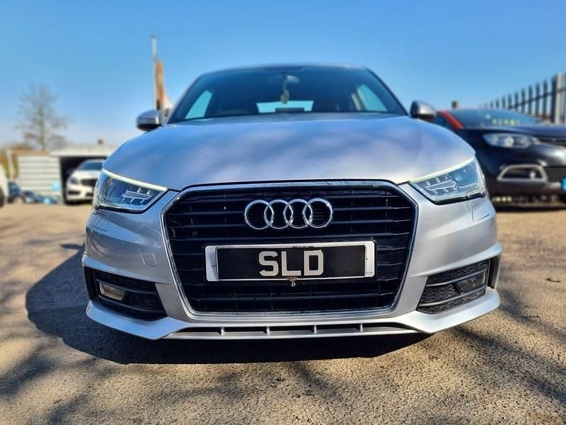Used Audi A1 S-Line 116 HP (85 kW) 2017 Silver Hatchback