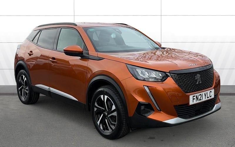 Used Peugeot 2008 Allure Premium 101 HP (74 kW) 2021 Orange SUV