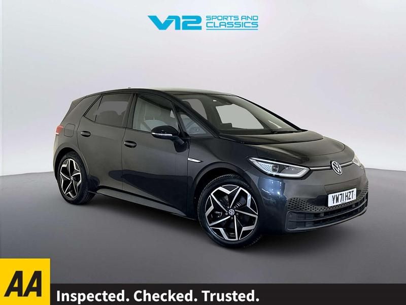 Used VW ID.3 Pro 106 kW (145 HP) 2021 Grey Hatchback