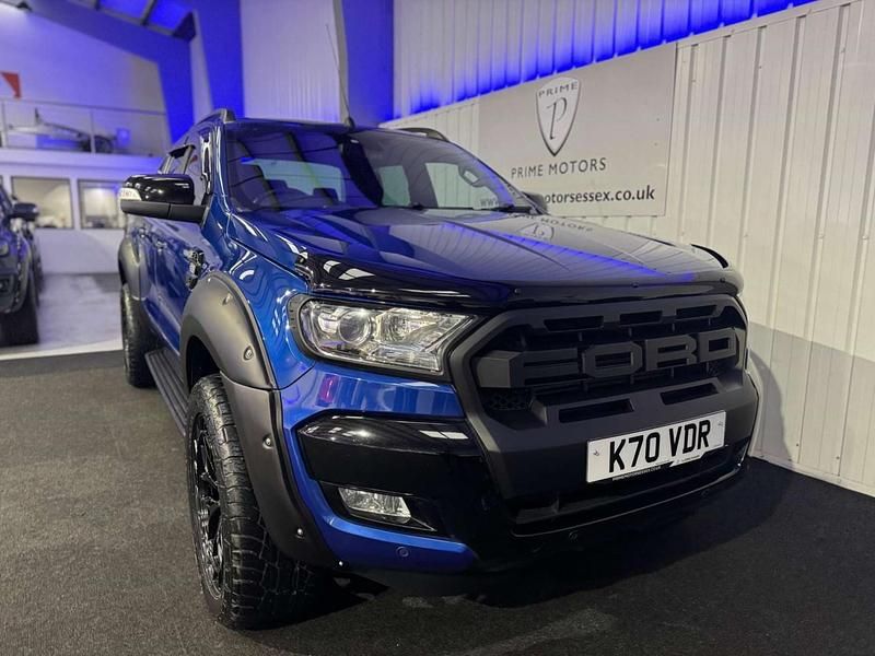 Used Ford Ranger Wildtrack 2018 Blue Pickup